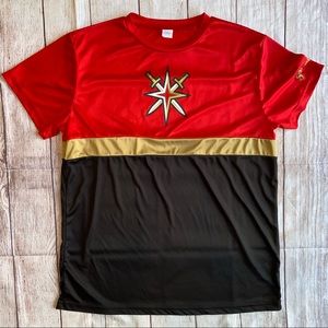 Las Vegas golden nights station casinos technical fabric shirt Large